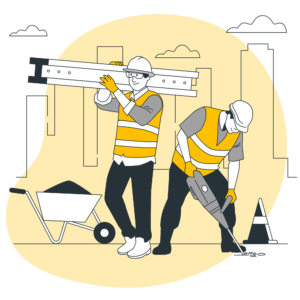 Construction worker image